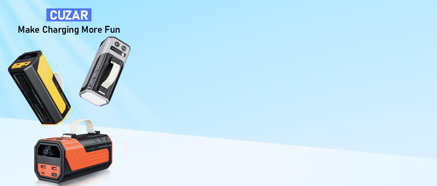 Power Bank 70000mAh 100W з USB-C, кабель, сірий - портативний акумулятор для iPhone, iPad, Samsung