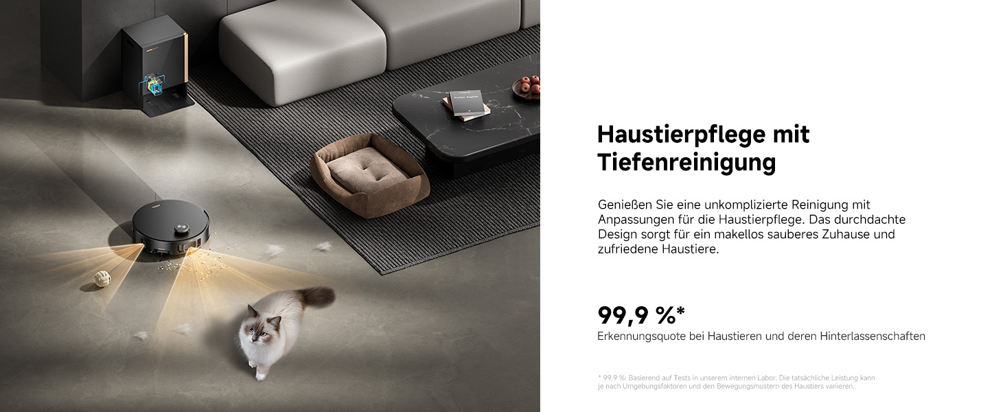 Робот-пилосос Mova V50 Ultra Complete з функцією миття, 24000 Па, подолання перешкод 6 см, навігація Liftable+RGB AI+LED, 80°C гаряча вода, 63°C самостійне сушіння, DuoSolution System, щітка Tricut (Mobius 60)