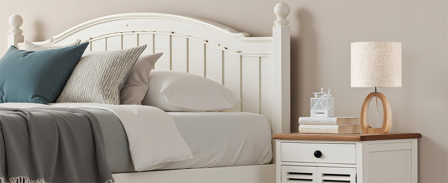 Дерев'яна торшерна лампа GOEBLESON для спальні, вітальні, готелю. Сучасний дизайн, кольор сірий, E27, LED 2700K, кільцева форма, ZME07TLD05N1