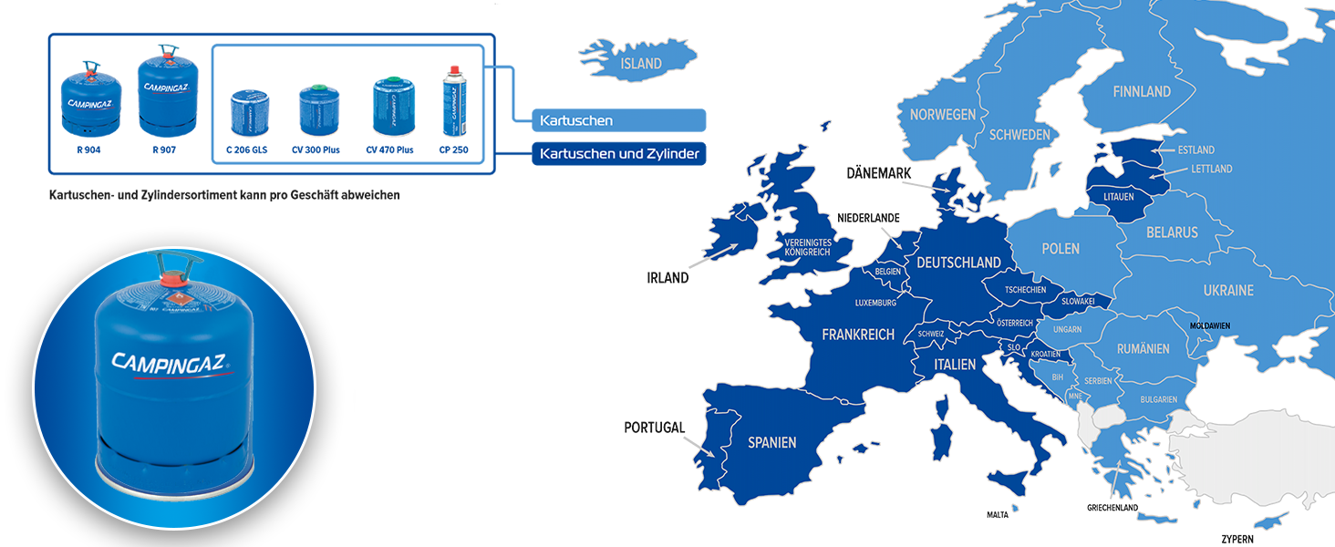 Campingaz Base Camp Lid R: Газовий пальник для кемпінгу з кришкою