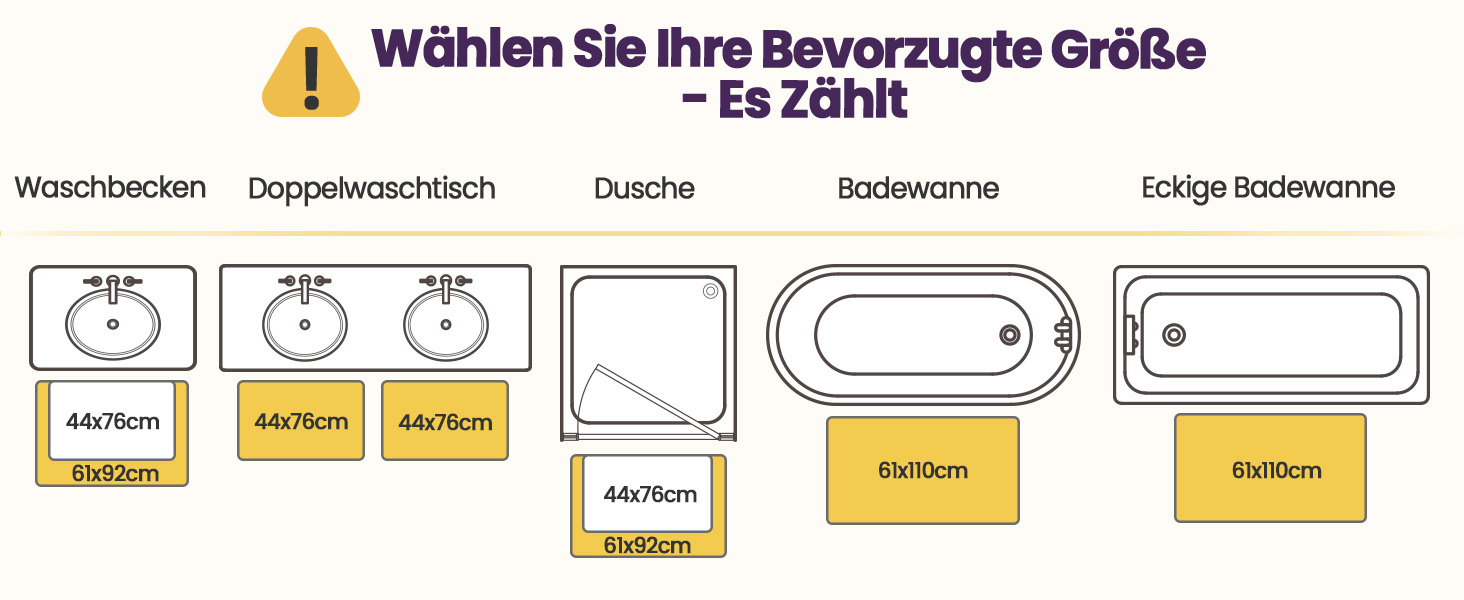 Килимок для ванної кімнати DEXI 61 x 110 см, сірий - м'який, неслизький, машинне прання