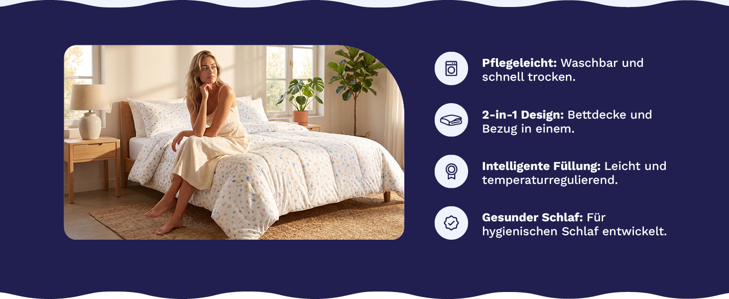 Всесезонна ковдра Zelesta Royalbed 135x200 см 2-в-1, гіпоалергенна та дихаюча, антрацит