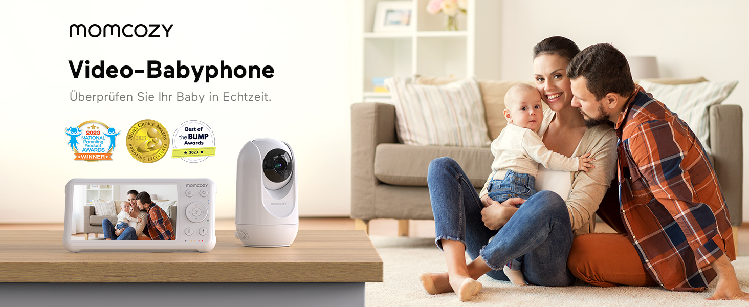 Радіоняня Momcozy з камерою 5