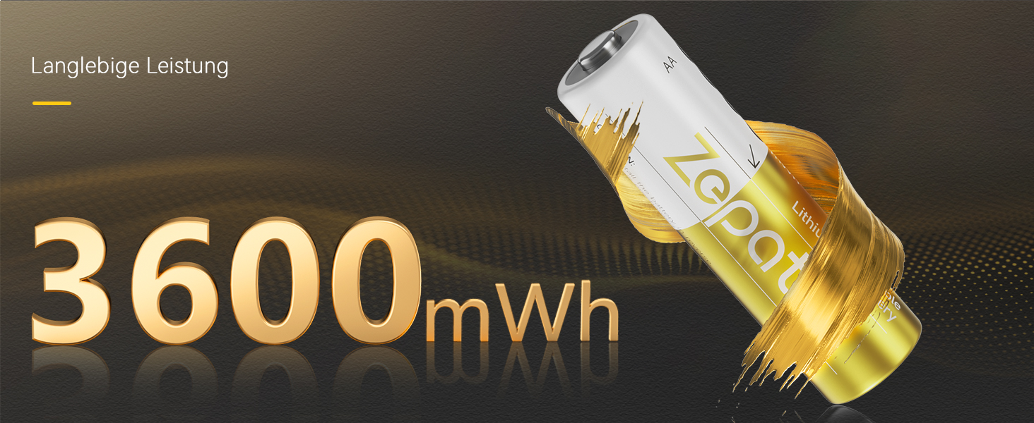 Набір з 8 акумуляторів AA Li-ion 1.5V 3600mWh з зарядним пристроєм та кейсом для зберігання, перезарядні літієві батарейки