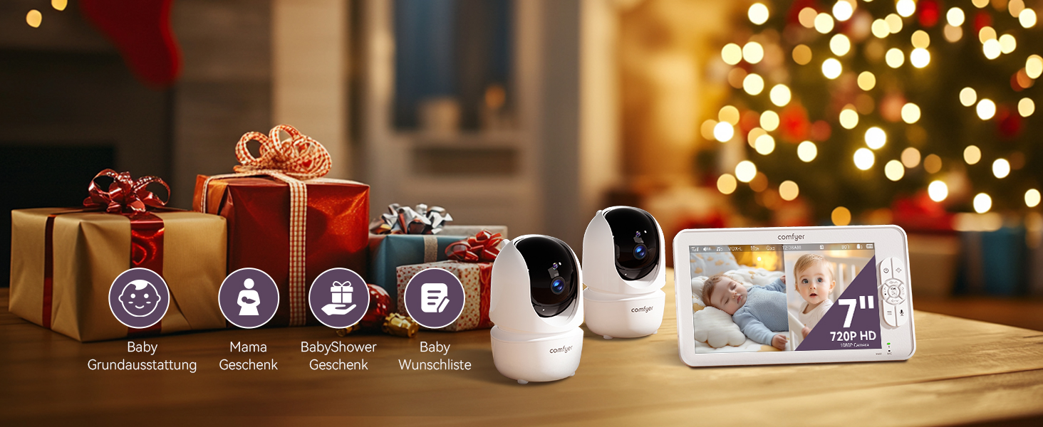 Радіоняня з двома камерами 7