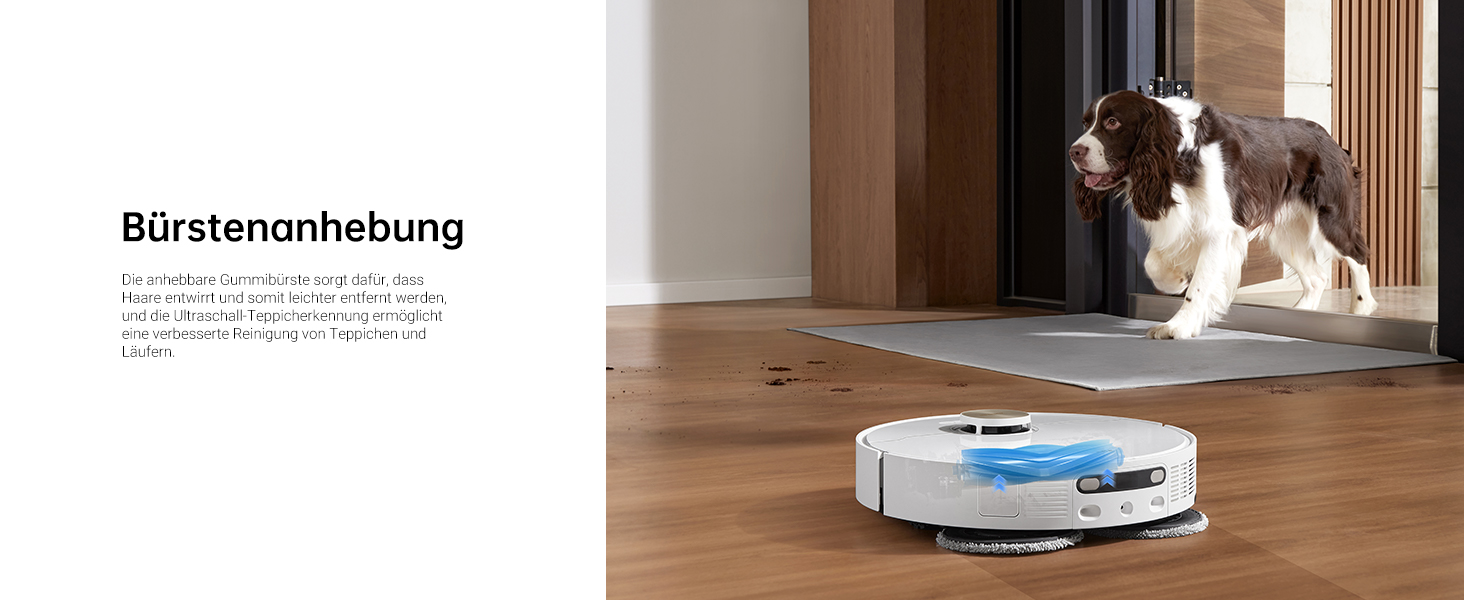 Dreame X30 Ultra: робот-пилосос та миючий робот з автоматичною очисткою, знімний миючий моп, інтелектуальна очистка килимів, потужність всмоктування 8300 Pa, білий