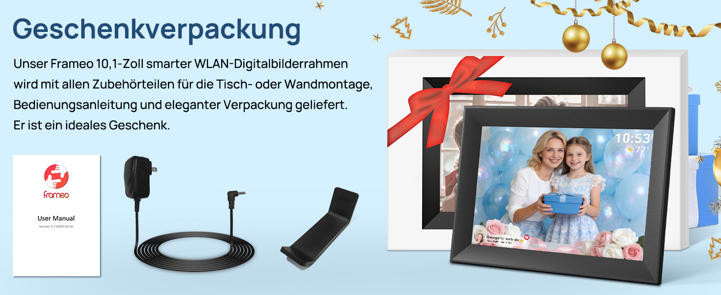 Цифрова фоторамка Frameo 10.1