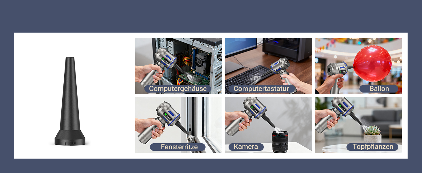 Акумуляторний ручний пилосос Yomile AD10 для авто та дому, 27000Па, 150Вт, бездротовий портативний міні-пилосос з функцією обдуву