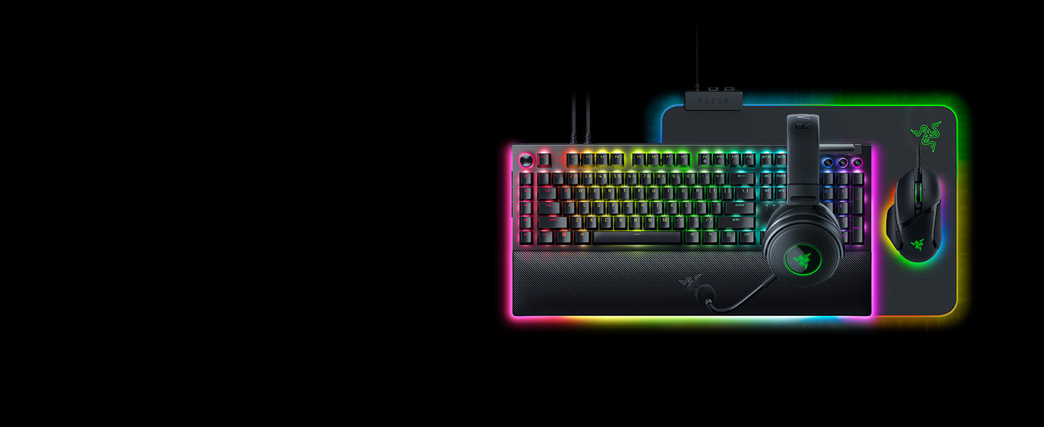 Механічна ігрова клавіатура Razer BlackWidow V4 Green Switch QWERTZ DE з RGB Chroma підсвічуванням та макро-клавішами