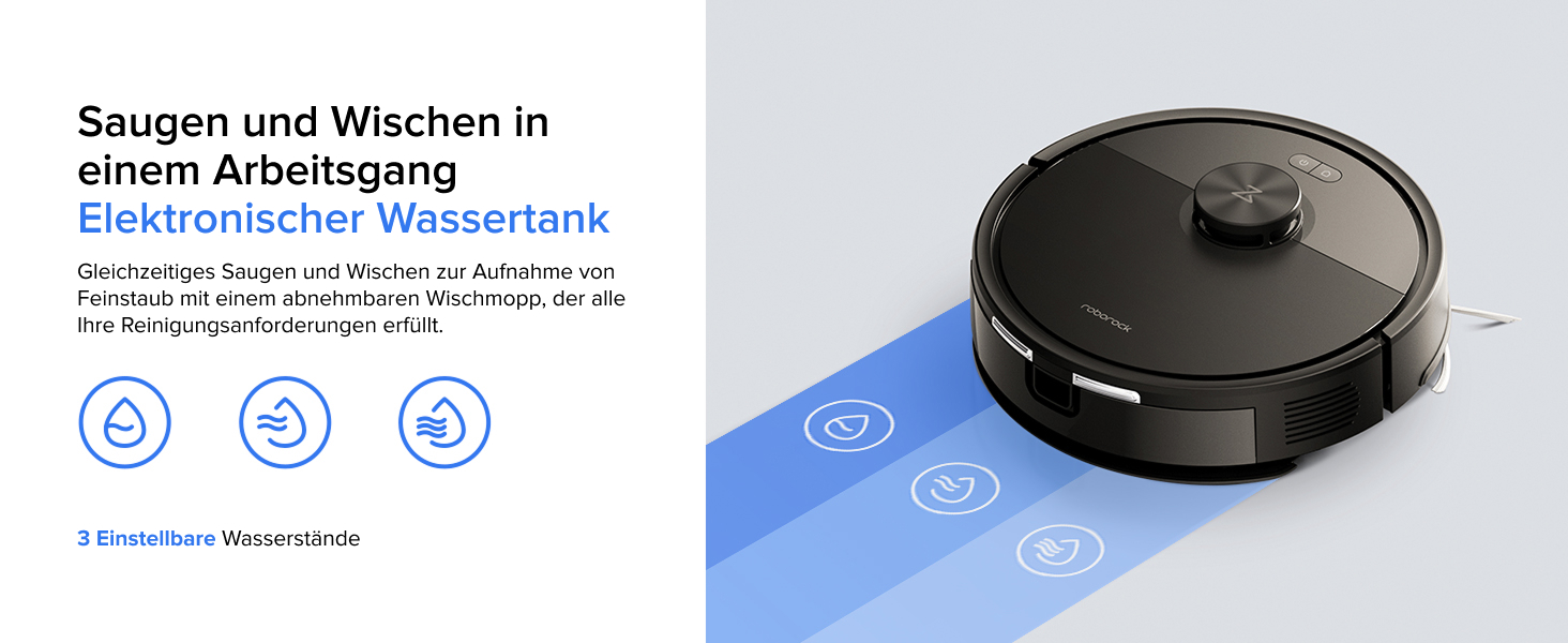 Робот-пилосос Roborock Q7 L5 з потужністю 8000 Па, системою Dual Anti-Tangle та розумною навігацією, чорний