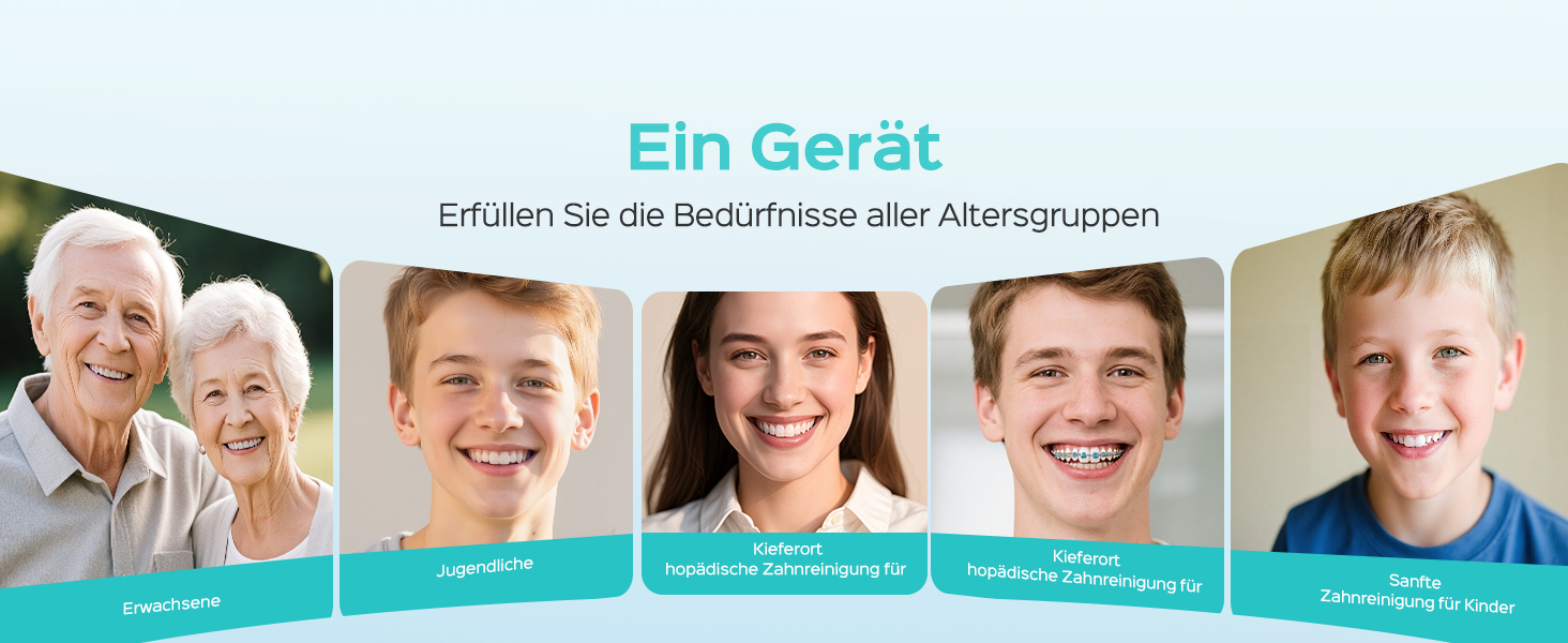 COSLUS Електрична душова лійка: 20 бар, IPX7, водонепроникна, 4 режими для догляду за порожниною рота, 5 інтенсивностей, чорна