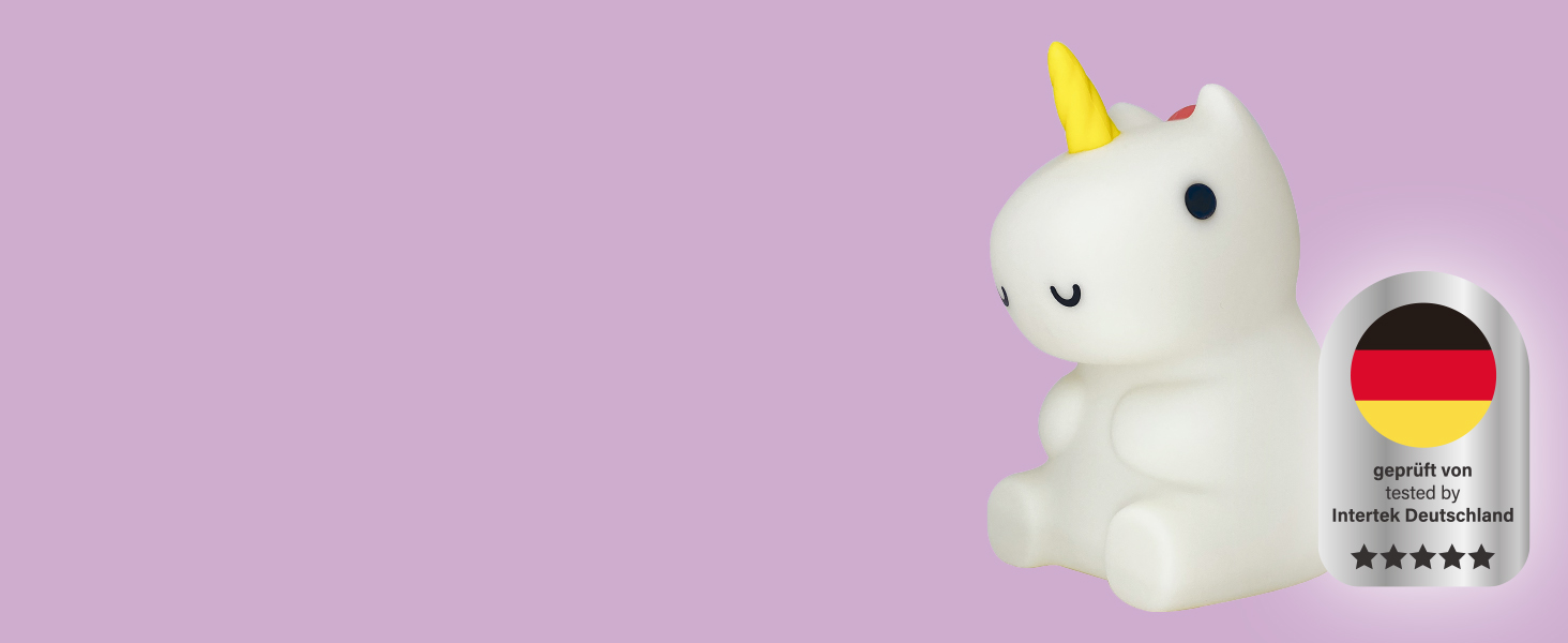 Дитячий LED нічник MegaLight (Maggy Magic) — RGB підсвітка, регулювання яскравості, сенсорне керування та звукові ефекти, USB, сертифікована іграшка для дітей та немовлят