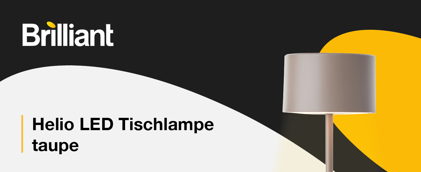 LED-лампа настільна Taupe з диммером та акумулятором. Сучасний дизайн, енергозбереження, USB-зарядка. Настільна лампа для дому.