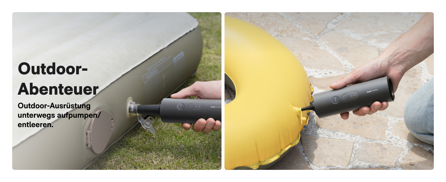 Акумуляторний ручний пилосос HOTO 20000Па 4-в-1 для авто, дому та клавіатури, бездротовий міні-пилосос з функцією обдуву