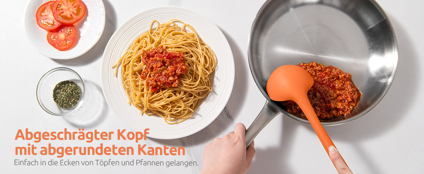 Набір кухонних аксесуарів U-Taste з силікону (5 шт.), стійкий до 315°C, BPA-free, для приготування, перемішування, обсмажування