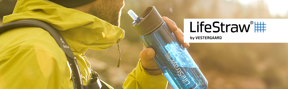 Багаторазова пляшка для води LifeStraw Go 2 з вбудованим (2-ступінчастим) зеленим фільтром, зелена, 2-ступінчаста багаторазова пляшка для води M LifeStraw Go з вбудованим фільтром (2-ступінчаста) зелена