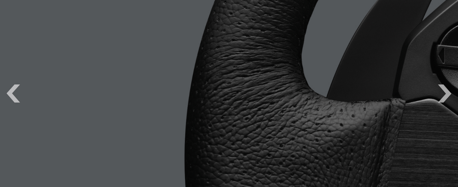 Logitech G923 Racing Wheel: Гоночне кермо для PS5, PS4, PC, Mac - Чорне. TRUEFORCE, 1000Hz, Подвійне зчеплення