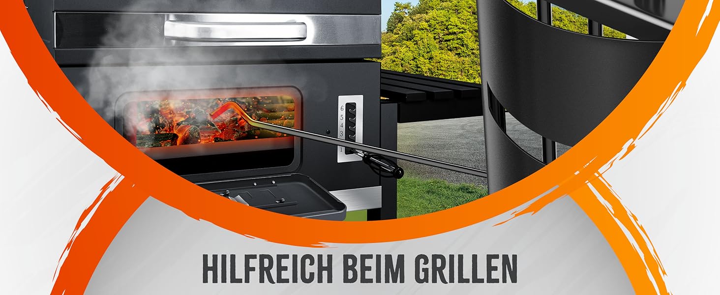 Набір для каміну KESSER® 5 предметів | Сучасний дизайн, з покриттям, з нержавіючої сталі, антрацит