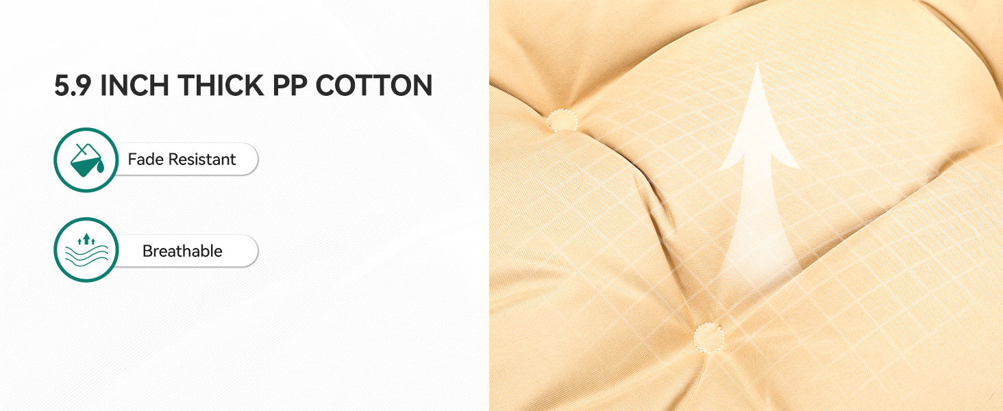 Крісло-гойдалка YITAHOME для тераси, саду, вітальні. Міцний ротанг, 150 кг, з подушками (105x74x72 см)