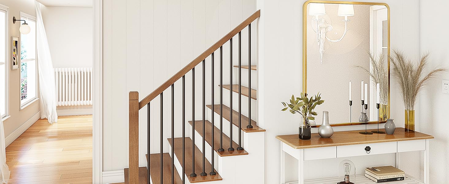 Дзеркало на стіну 60x90 см, золоте, для ванної, вітальні, спальні, прихожої