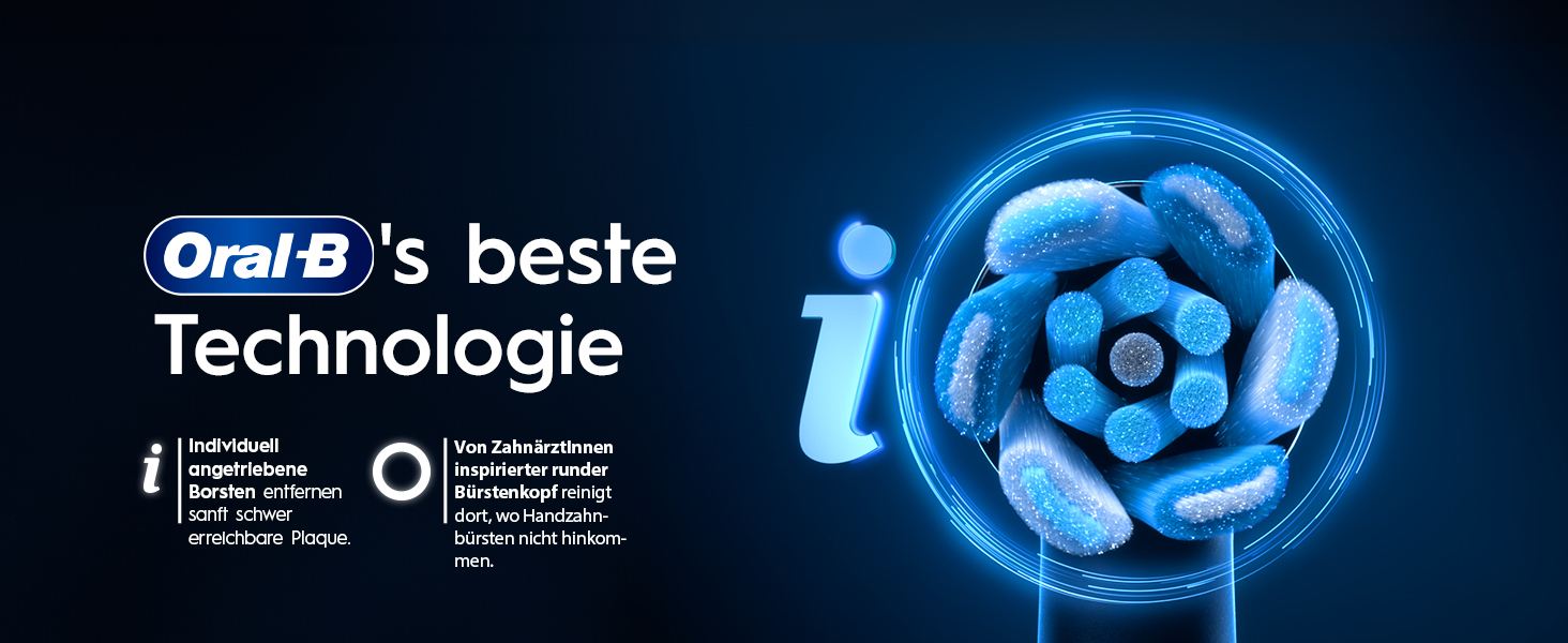 Електрична зубна щітка Oral-B iO Series 9, набір з 2 шт (Чорна та Рожева), 3 додаткові насадки та футляр