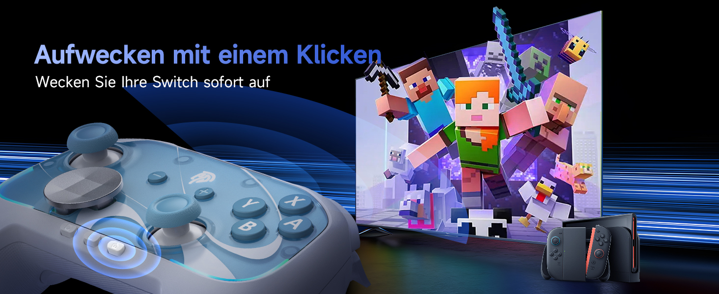 Контролер EasySMX S10 Switch 2 Pro з NFC, змінним D-Pad, магнітними панелями та акумулятором 1200mAh