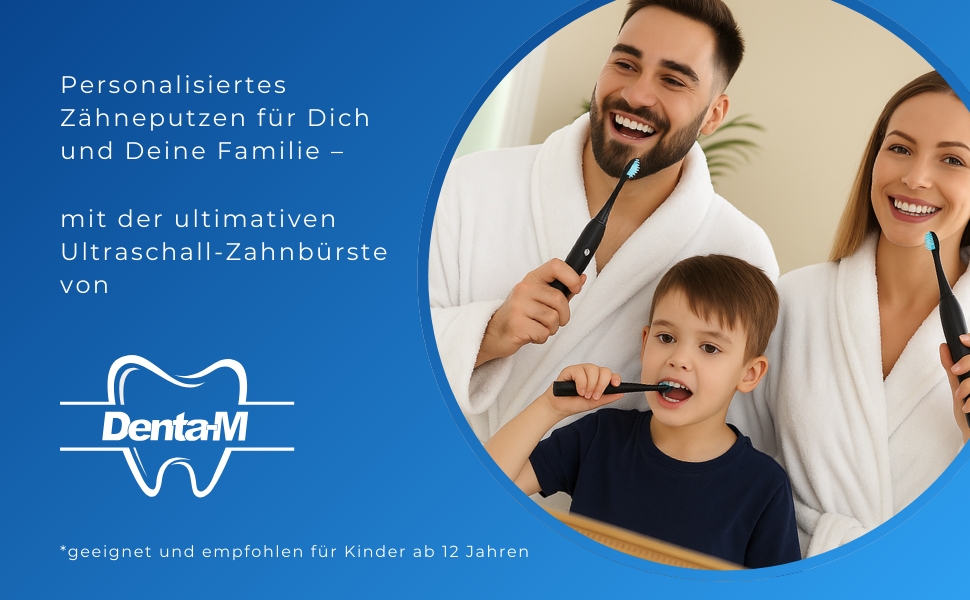 Електрична звукова зубна щітка з 5 режимами та акумулятором на 120 днів – ультразвукова щітка зі Smart-насадкою, чорний колір