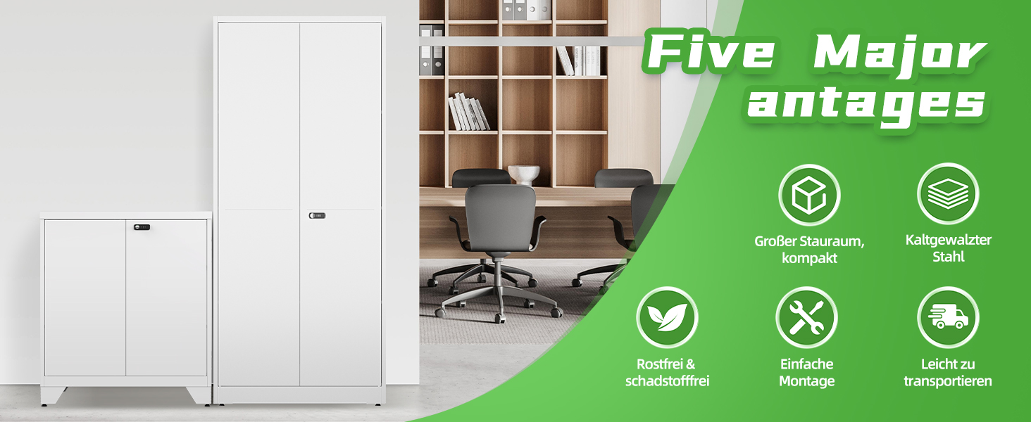 Металевий шафа-сейф для документів, 90x80x40 см, білий. Шафа для офісу, гаража, під інструменти, з комбінаційним замком, регульовані полиці