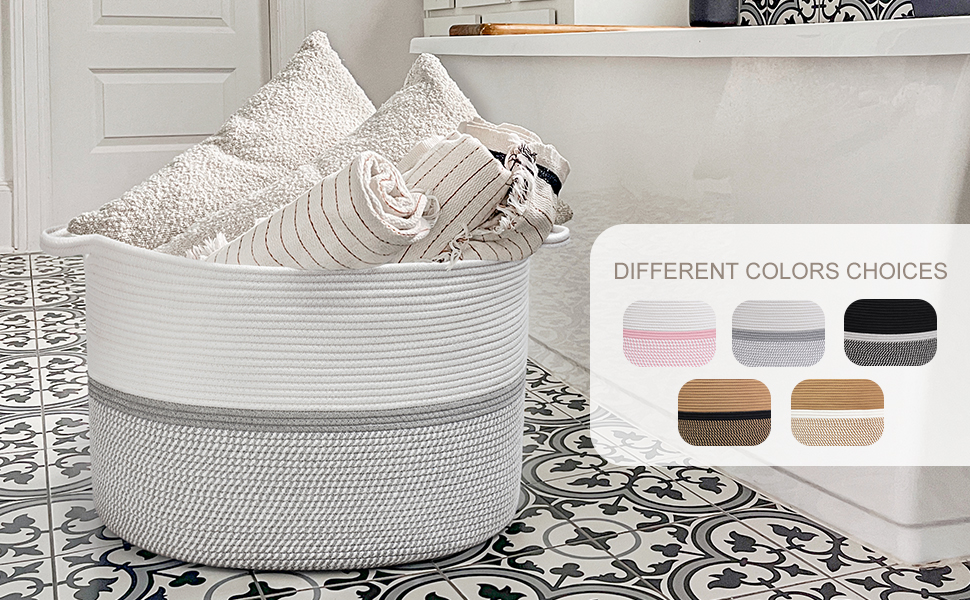 Кошик для зберігання TIMEYARD, кошик у дитячу кімнату, кошик для білизни, великий різдвяний кошик, кошик для ковдр, іграшок, плетені кошики, 55x35 см, оливковий зелений