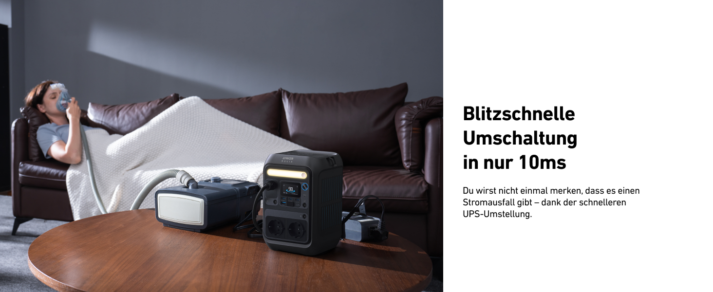 Портативна електростанція Anker SOLIX C300X: 288Wh LiFePO4, 300W (600W max), для кемпінгу та подорожей