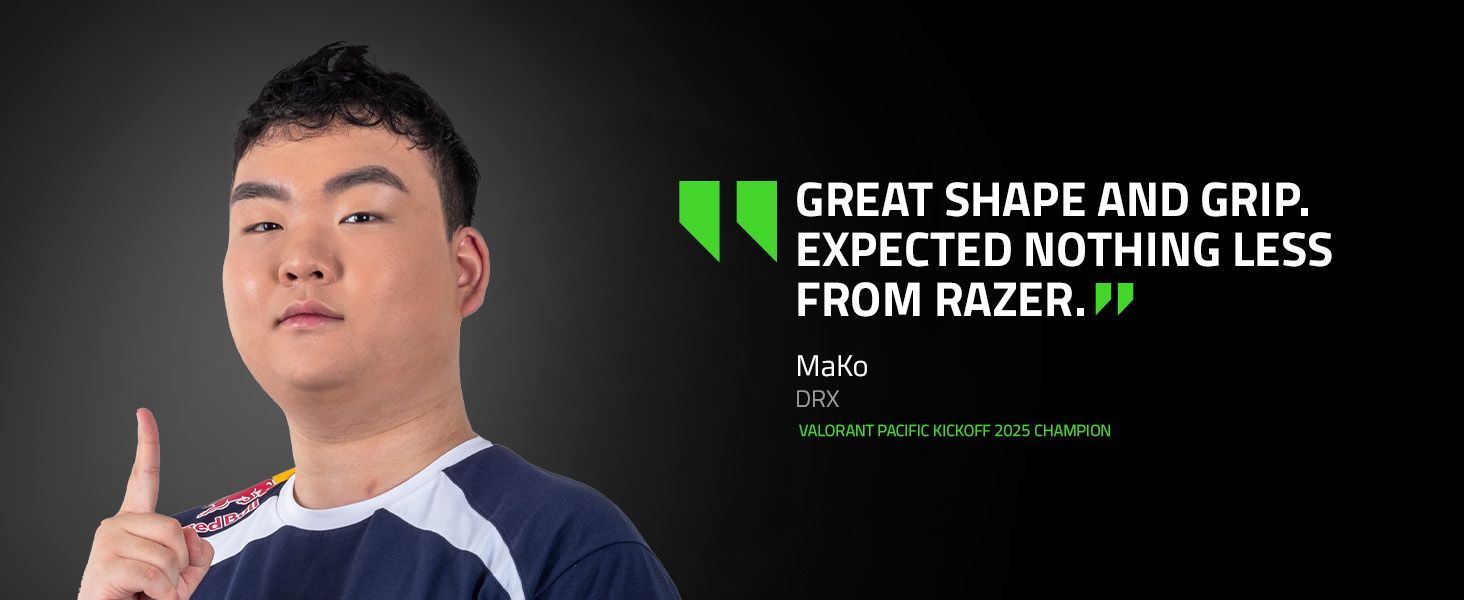 Ігрова миша Razer DeathAdder V3 HyperSpeed бездротова ергономічна, 26K DPI, вага 55г, чорна