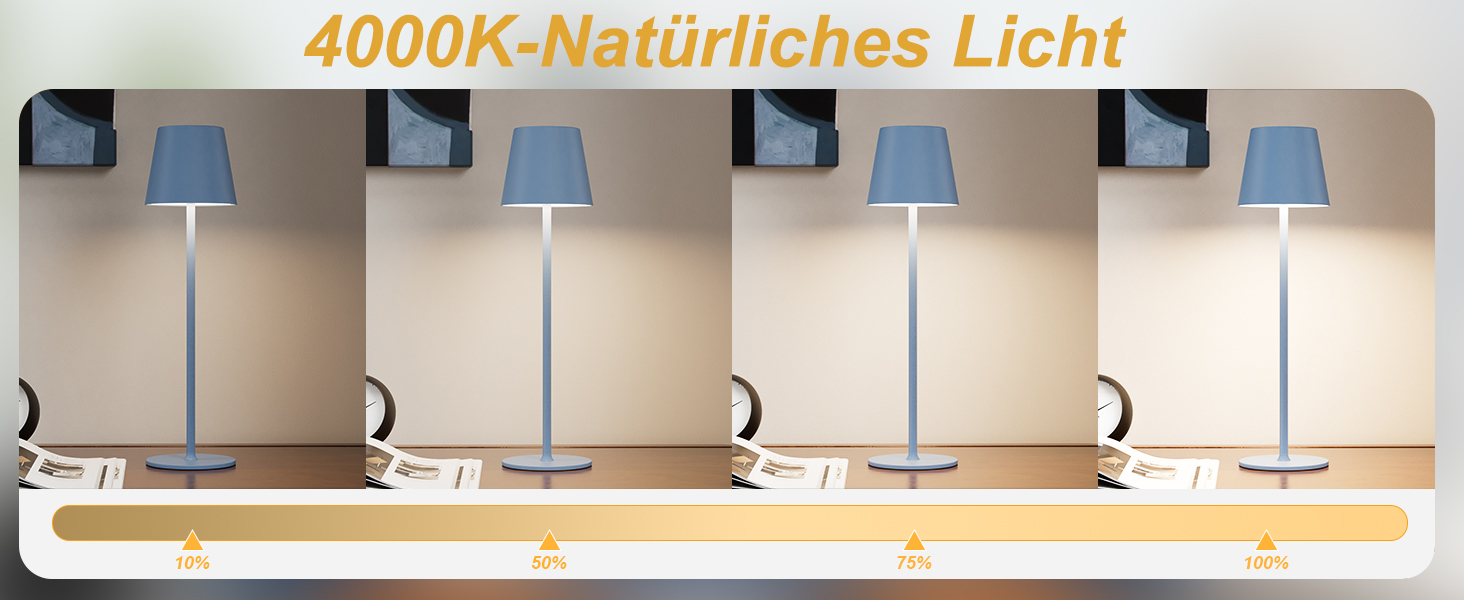 LED настільна лампа бездротова з акумулятором, регульована яскравість, 2 шт. з 3 колірними температурами, сенсорне керування, зарядка USB-C, для дому, кемпінгу (чорний) 2 шт.