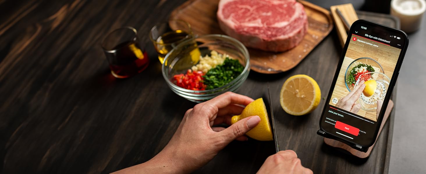 MEATER Pro XL – Розумний термометр для м'яса з Wi-Fi та 4 датчиками | BBQ, духовка, гриль, smoker, фритюрниця