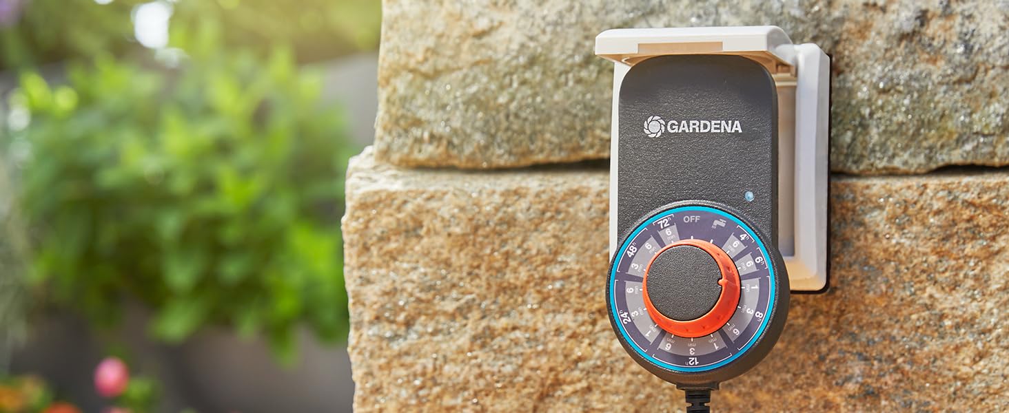 Набір для поливу Gardena City Gardening Terrassen-Schlauchbox 10 м: шланг 10 м, компактна карусель, зручна ручка, для тераси та саду