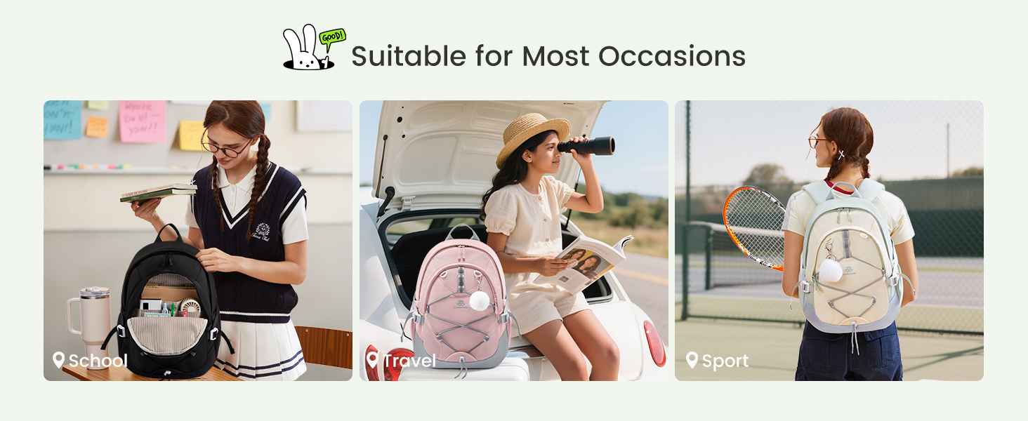 Шкільний рюкзак LOVEVOOK для дівчаток, 5 клас, рюкзак для дітей з нагрудною стрічкою, легка жіноча шкільна сумка, рюкзак для дітей від 8 років для дитячого садка, школи, університету, дозвілля, сірий-рожевий, 15,6 дюймів