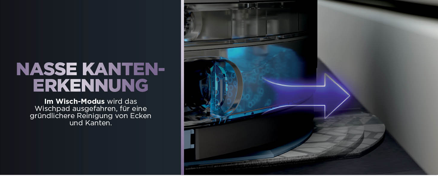 Робот-пилосос та миючий робот Shark PowerDetect RV2800ZEEU: 2-в-1, самостійне очищення, LiDAR, App-керування, чорний