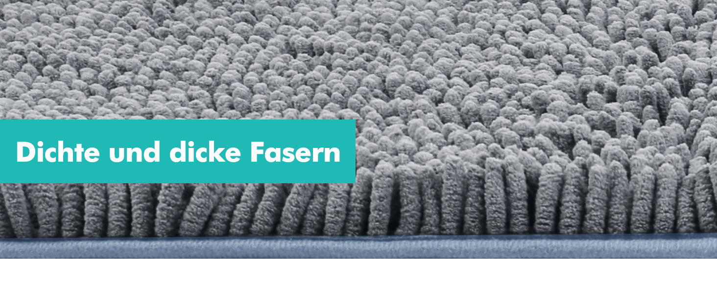 Комплект килимків для ванної кімнати Digiroot (2 шт.) - неслизькі, швидковисихаючі, поглинаючі, 40x60 см, 50x80 см, темно-сірий