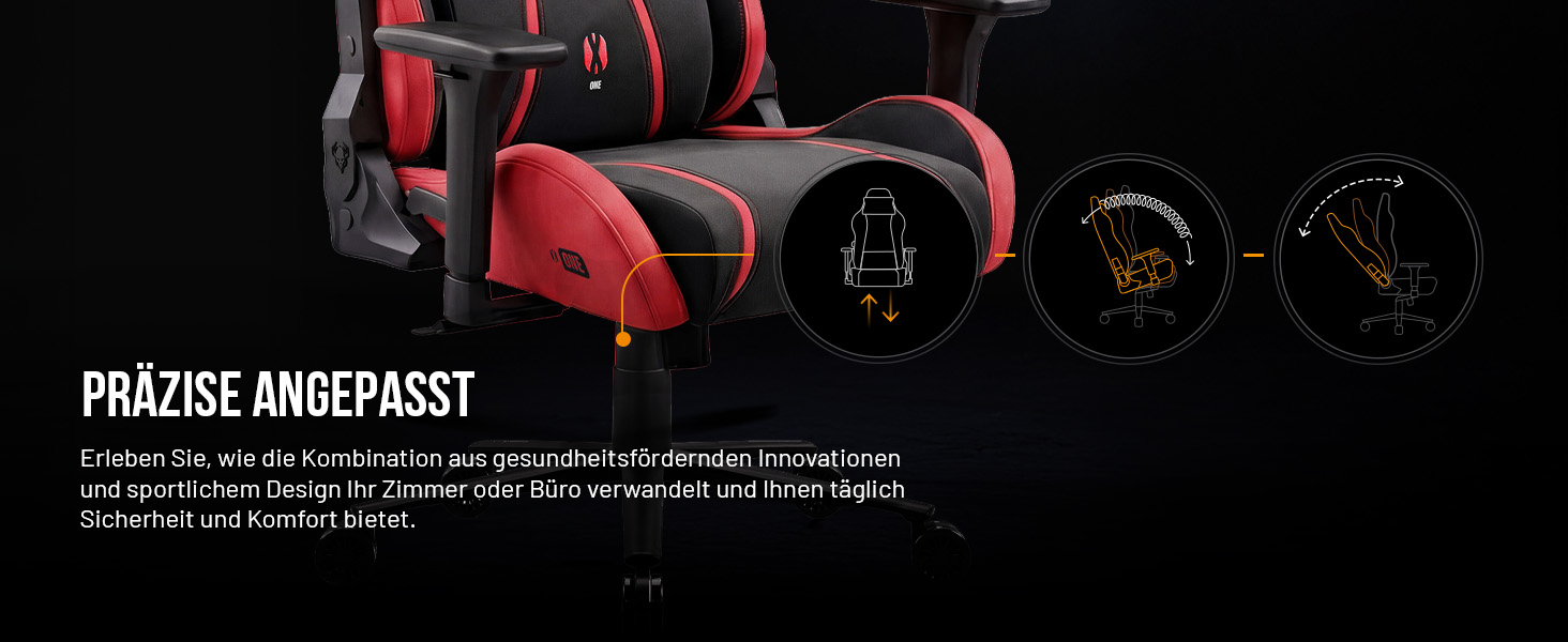 Ігрове крісло Diablo Gaming Kids (S) для дітей та підлітків, тканина, 3D підлокітники, Camel Black