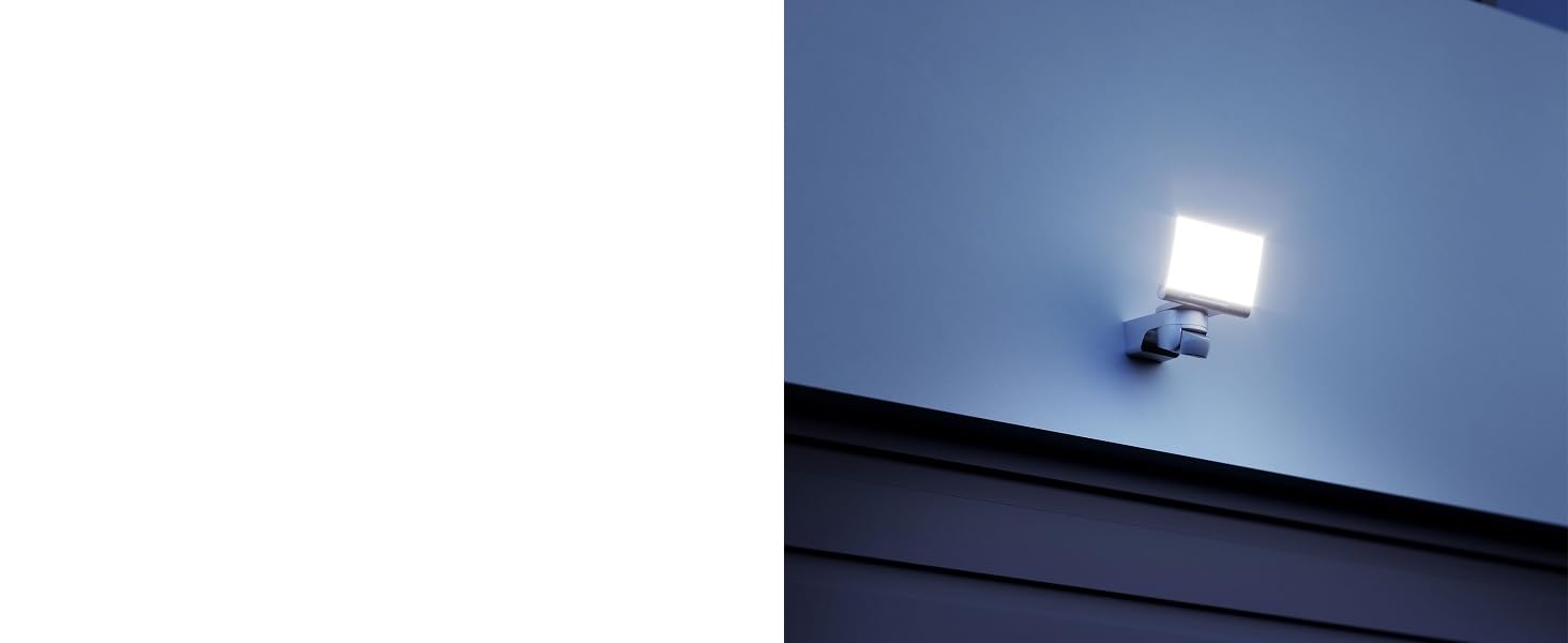 Світлодіодний прожектор Steinel XLED home 2 XL S білий, 2124 лм, датчик руху 180°, 19.3 Вт, тепле біле світло 3000K, поворотний