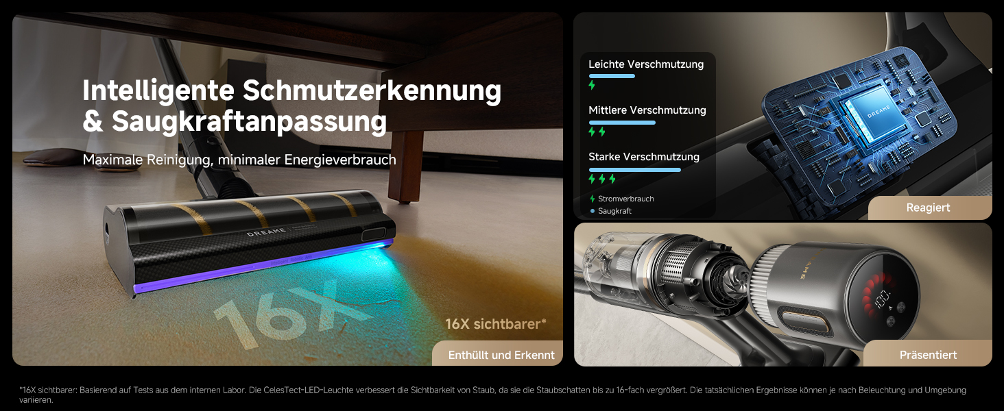 Dreame бездротовий пилосос V20: для твердих підлог та килимів, 24000PA, 90 хв роботи, фільтрація 99.99%, видалення шерсті тварин