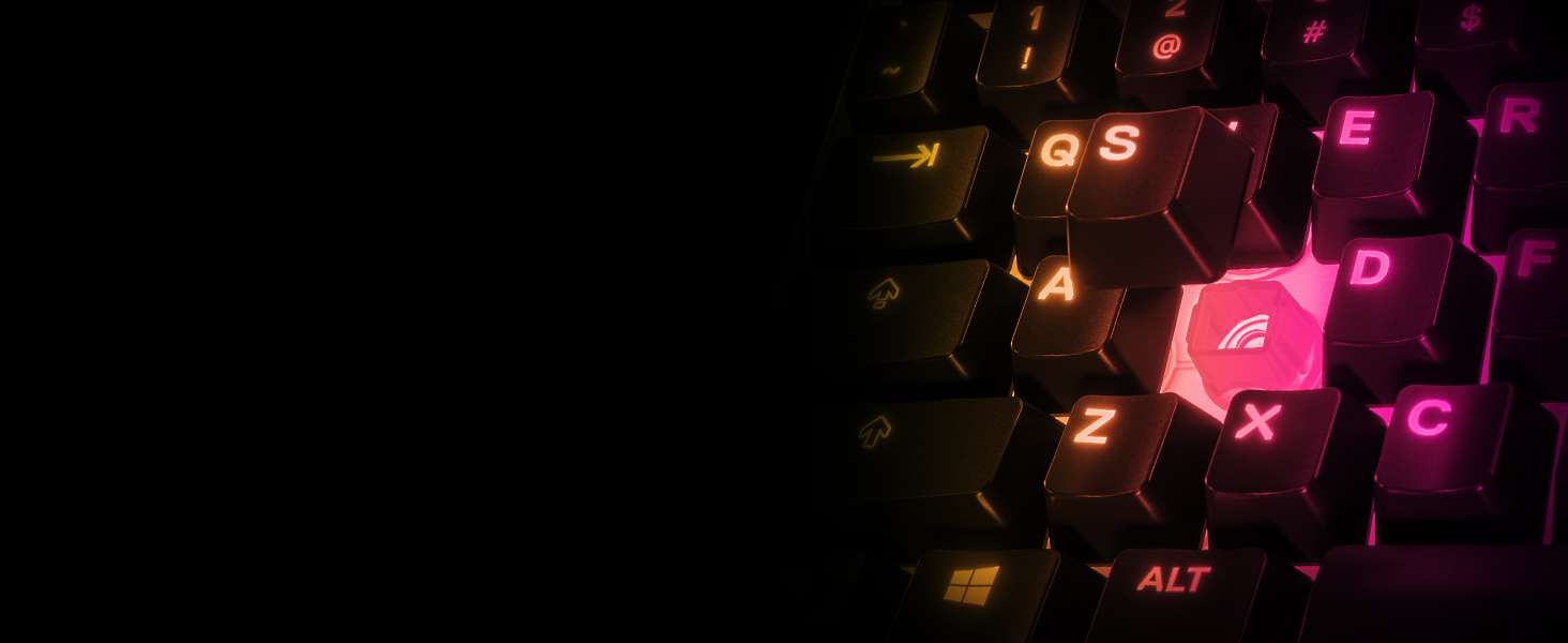 Клавіатура SteelSeries Apex 3 TKL для ігор – RGB, компактний TKL, 8 зон RGB-підсвічування, стійка до води та пилу, тихі ігрові клавіші, DE Layout QWERTZ, чорний колір