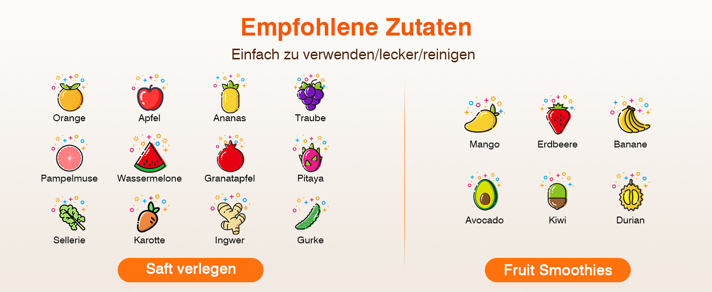 Соковитискач шнековий REV з великим завантажувальним отвором 120 мм, для овочів та фруктів, 1,5 л, режим REV, легко мити