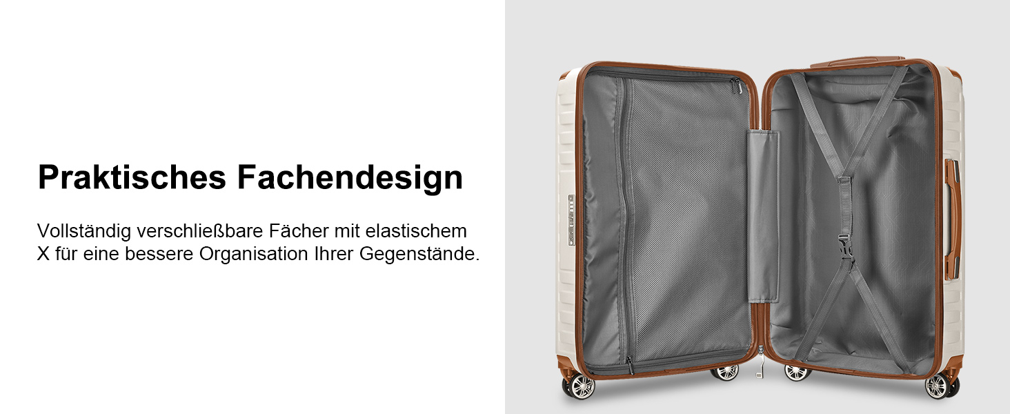 Набір валіз Melalenia 3 в 1: жорсткий корпус, легкі, з TSA замком та 4 колесами. Ідеальний для подорожей, включає рюкзак. Білий.