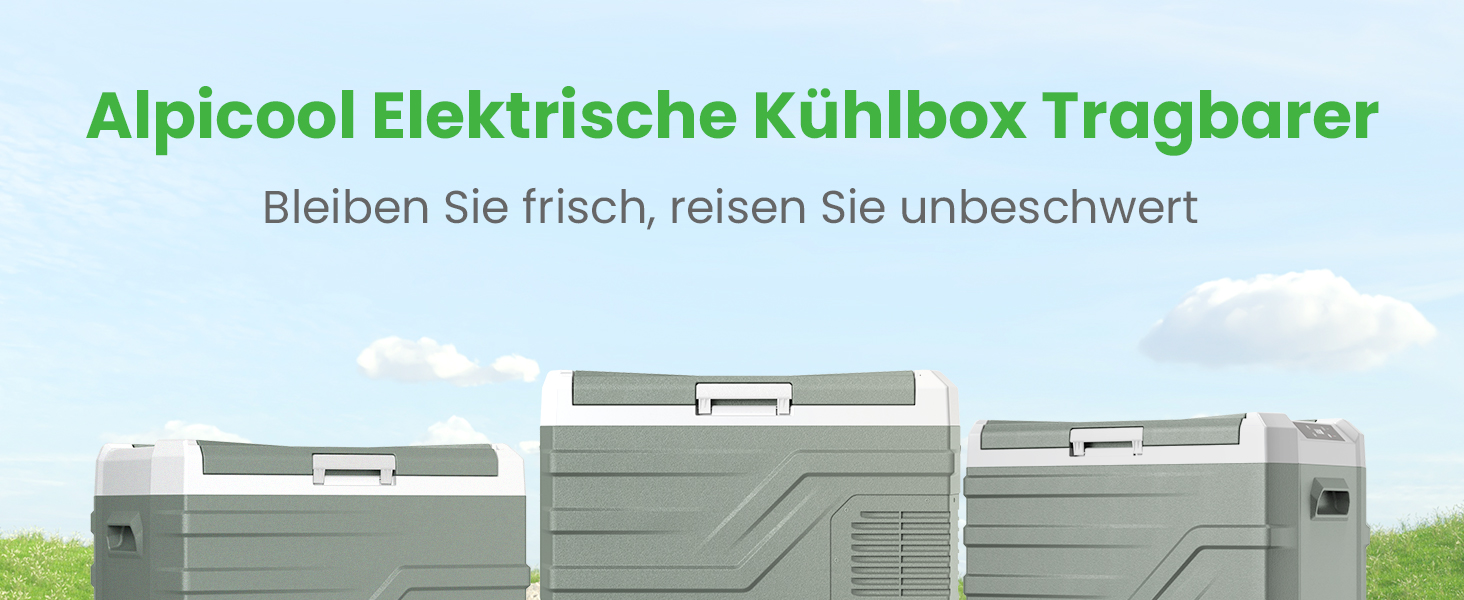 Автохолодильник Alpicool 35L компресорний 12/230V: для авто, кемпінгу, риболовлі -20°C