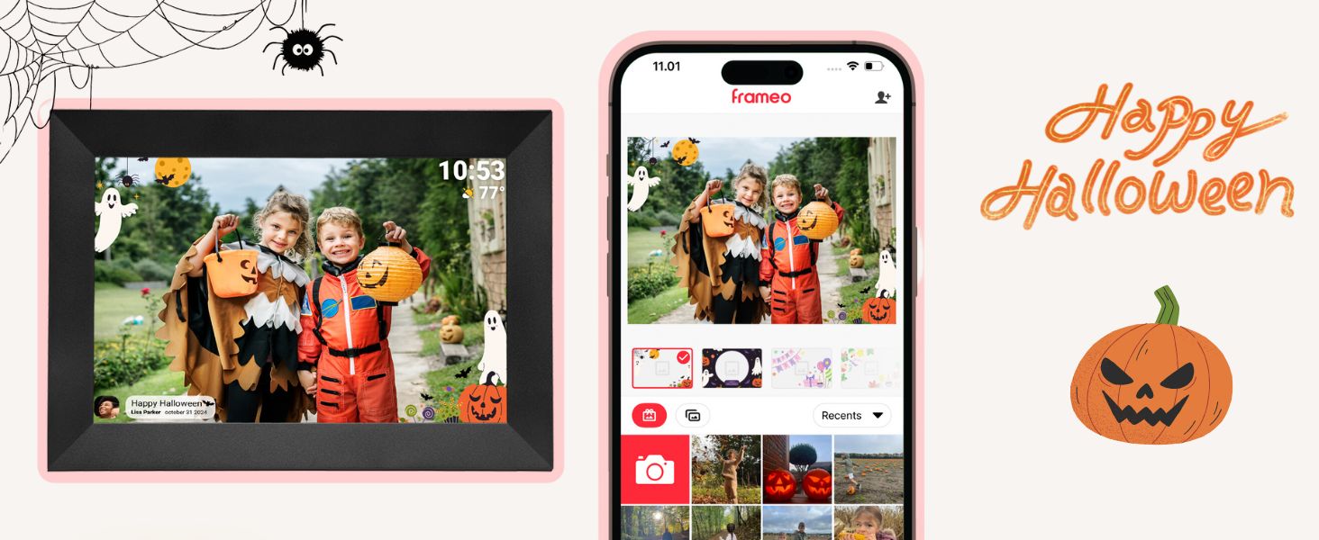 Frameo: Цифровий фоторамка 10.1