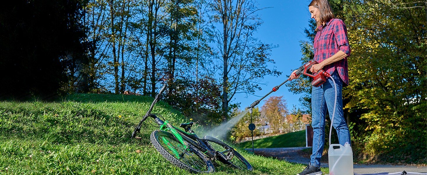 Einhell HYPRESSO 18/24-1 Акумуляторний мийний пістолет високого тиску Power X-Change (18 В, 24 бар, 240 л/год, без акумулятора та зарядного пристрою)