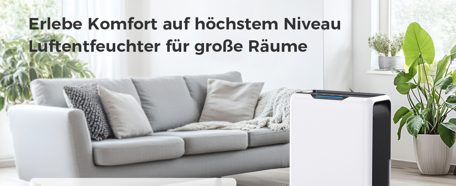 Електричний осушувач повітря 3л, для дому до 20㎡, з технологією Dual Peltier, 30дБ, таймер 24г