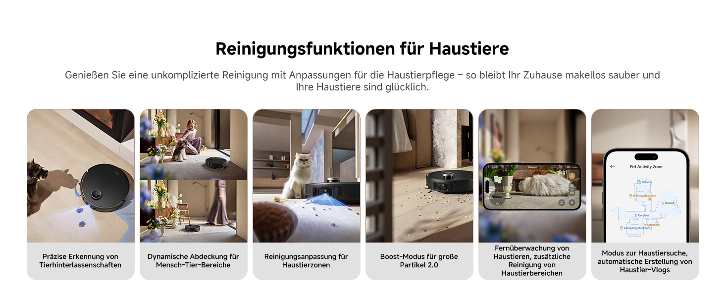 Робот-пилосос Mova V50 Ultra з функцією миття, 24000 Па, 6 см перешкода, навігація Liftable, RGB AI, LED, 80°C гаряча вода, 63°C сушка, DuoSolution, Tricut, чорний