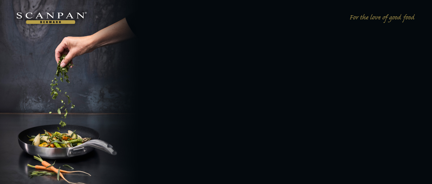 SCANPAN Classic Grillpan 27x27 см з антипригарним покриттям Stratanium+ | Для плити та духовки | З рифленою поверхнею