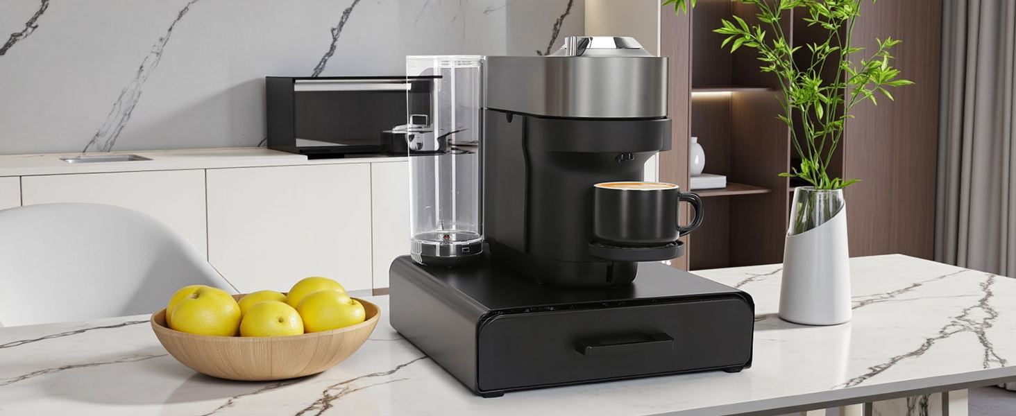 Підставка-органайзер для капсул Nespresso Vertuo, металевий тримач-шухляда для кавових капсул